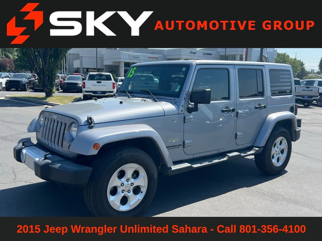 Used 2015 Jeep Wrangler Unlimited Sahara w/ Connectivity Group