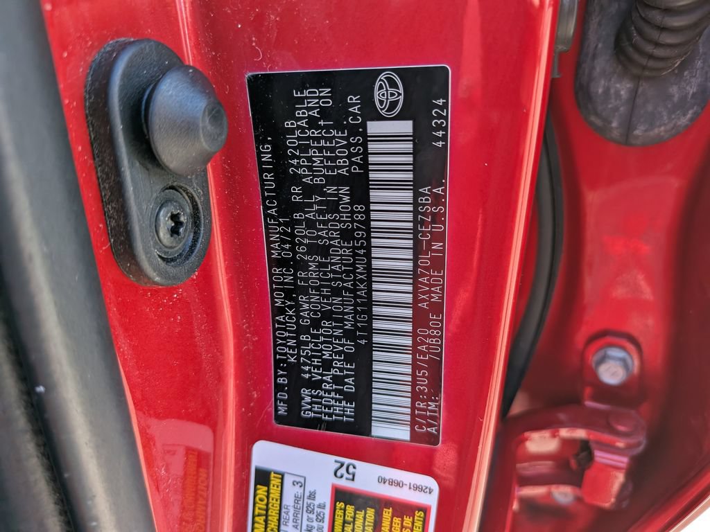 Used 2021 Toyota Camry SE FWD image 34