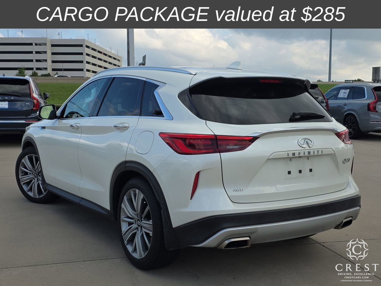 Used 2021 INFINITI QX50 Sensory w/ Cargo Package AWD/4WD video 3