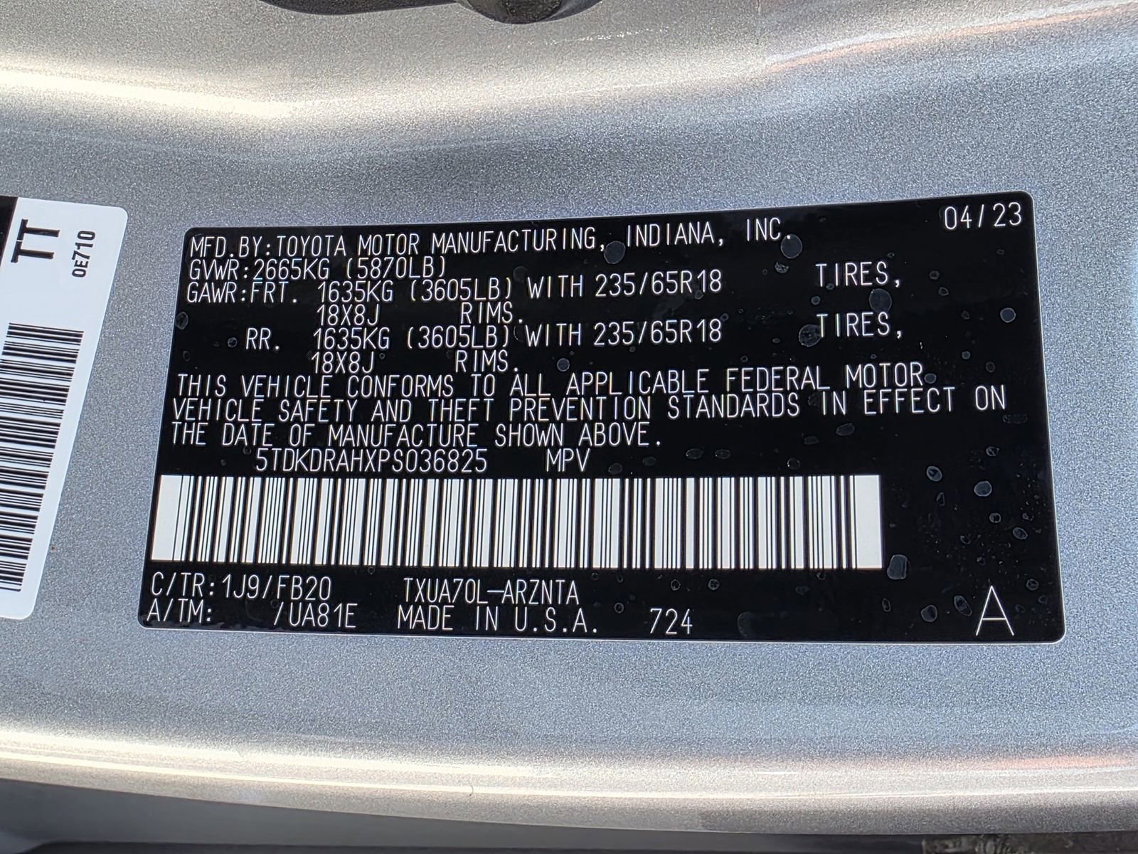 Used 2023 Toyota Highlander L image 34