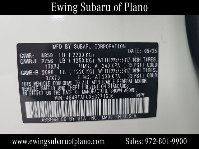 Used 2025 Subaru Outback Premium image 30