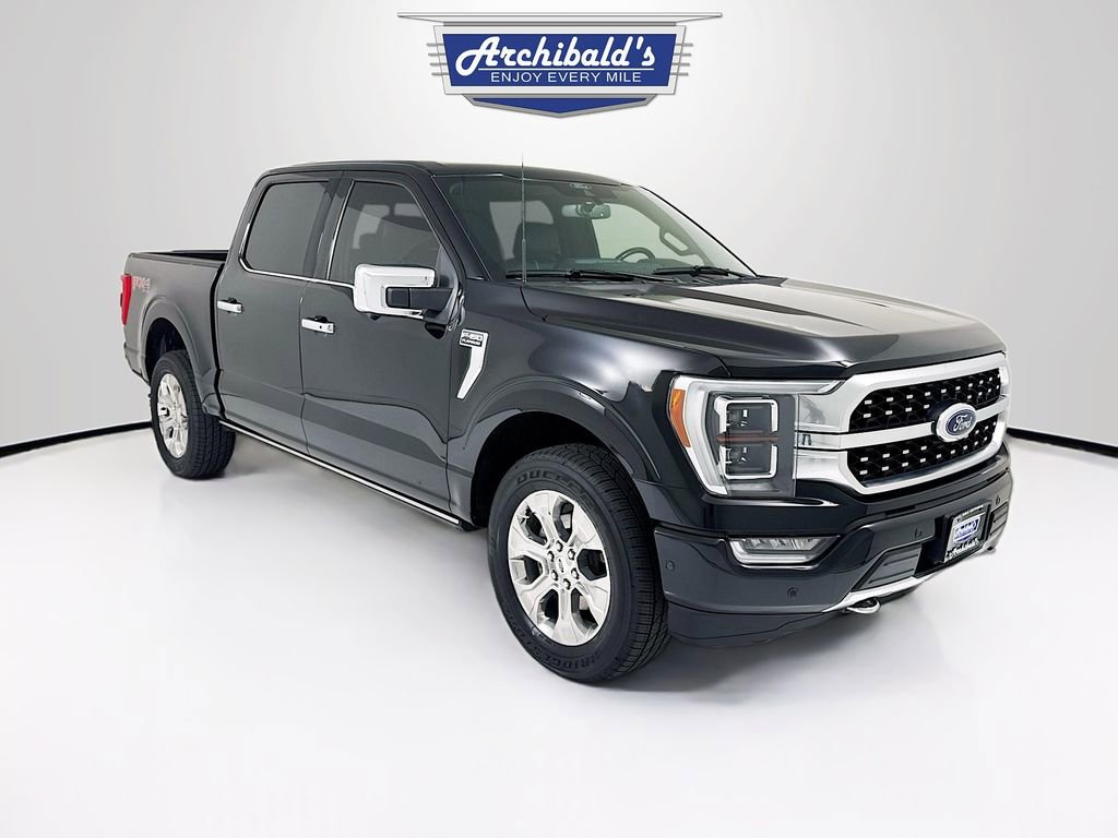 Used 2021 Ford F150 Platinum w/ FX4 Off-Road Package AWD/4WD image 1