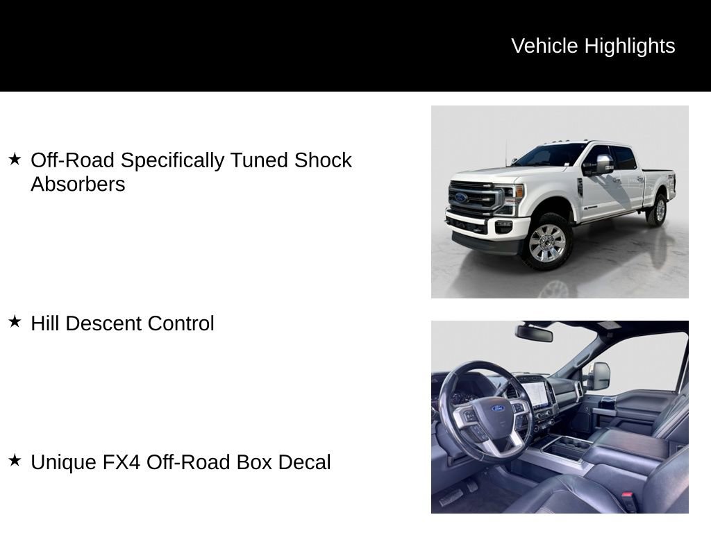 Certified 2022 Ford F250 Platinum w/ FX4 Off-Road Package image 16