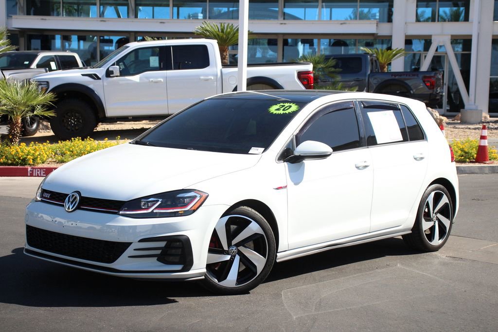 Used 2020 Volkswagen GTI SE FWD image 1