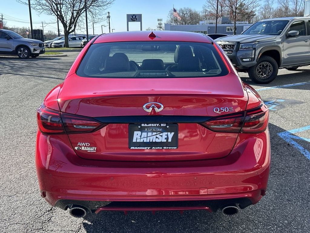 Certified 2023 INFINITI Q50 Red Sport 400 image 26