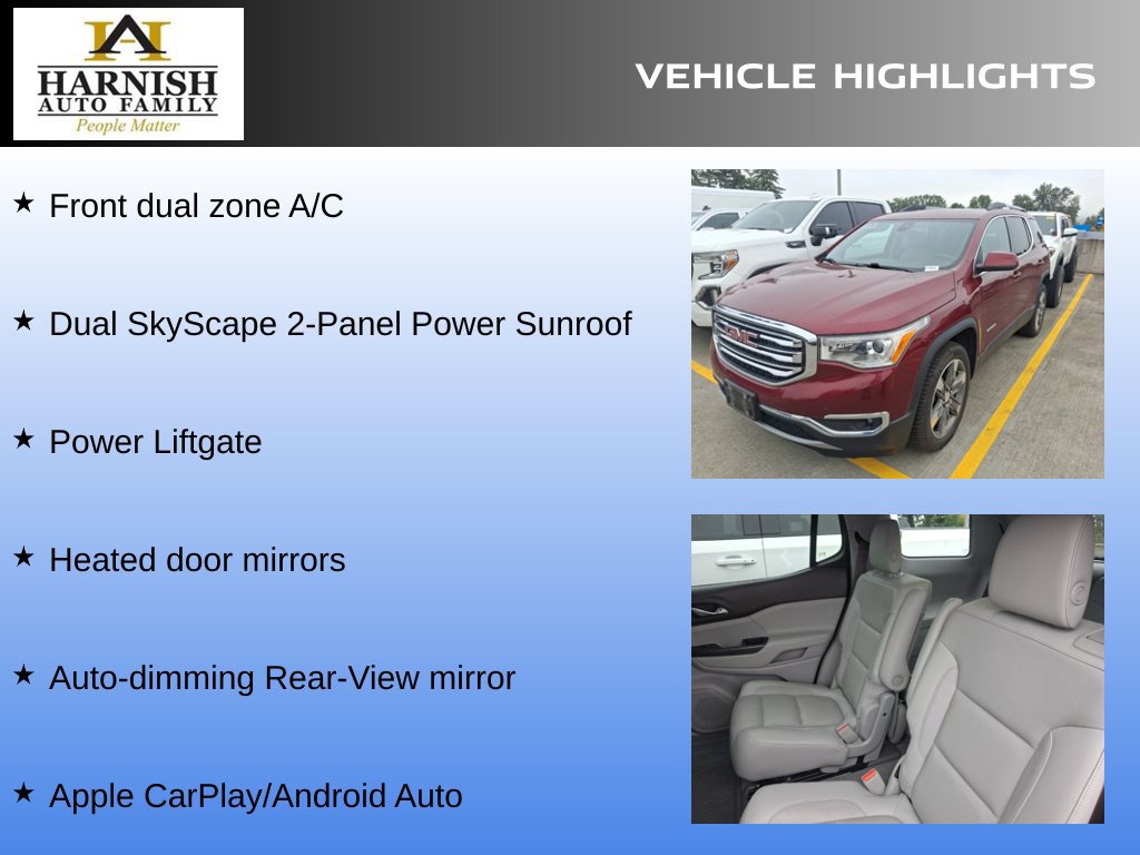 Used 2017 GMC Acadia SLT AWD/4WD image 8