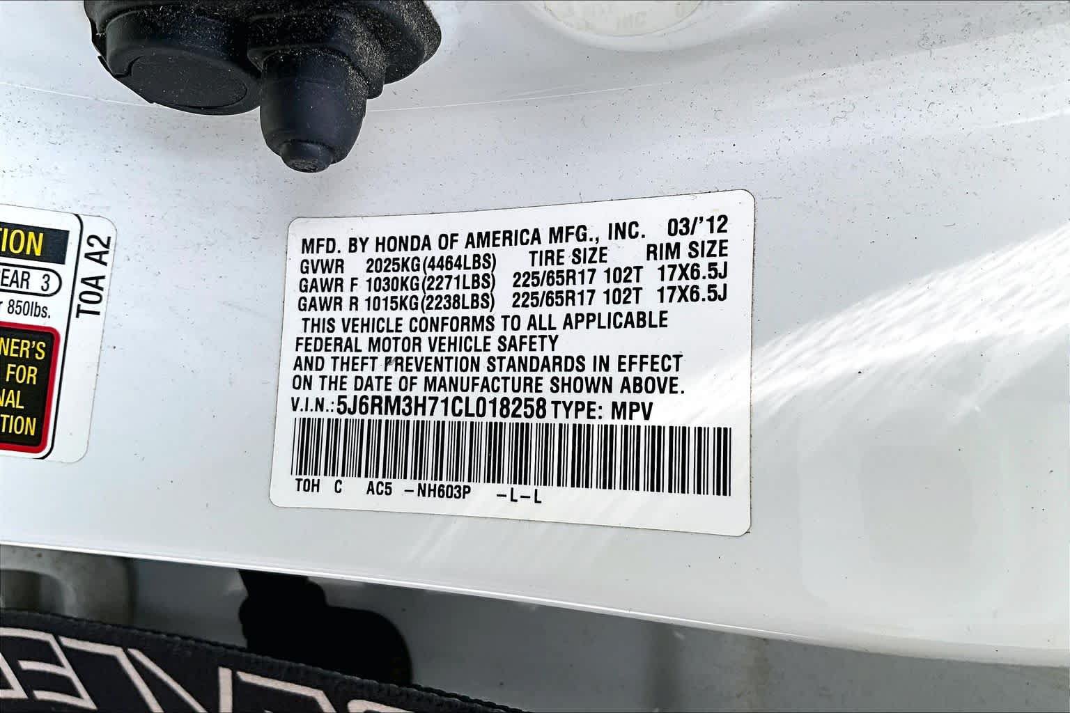 Used 2012 Honda CR-V EX-L image 38