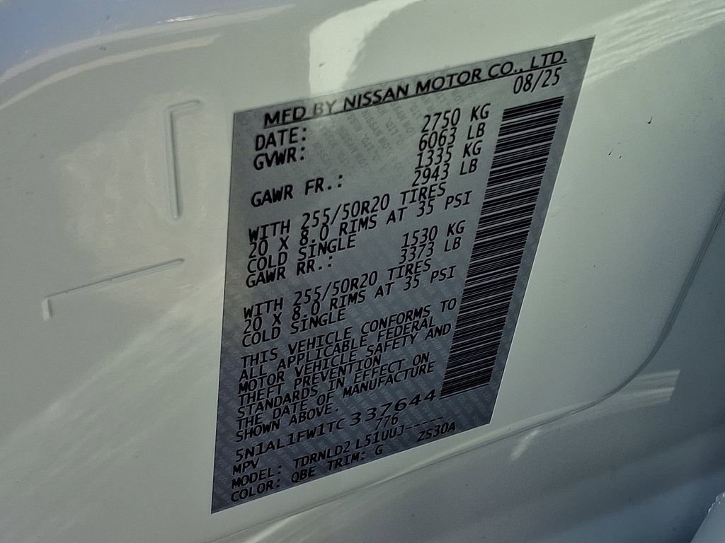 New 2026 INFINITI QX60 Luxe w/ Dark Cargo Package image 9