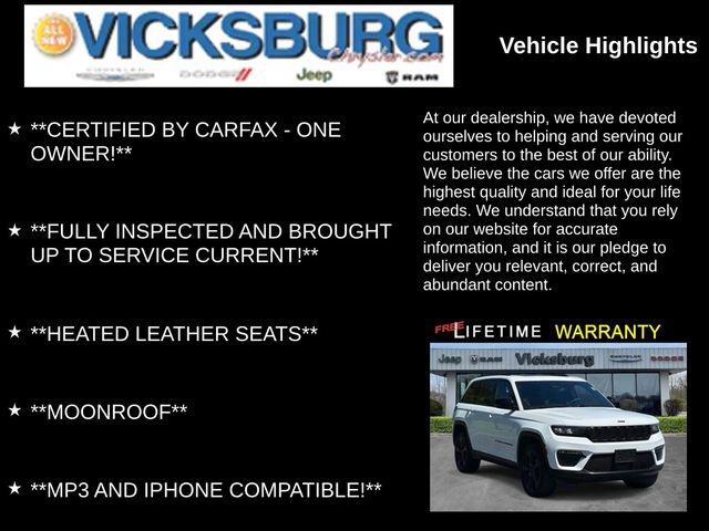 Used 2024 Jeep Grand Cherokee Limited w/ Black Appearance Package AWD/4WD image 13