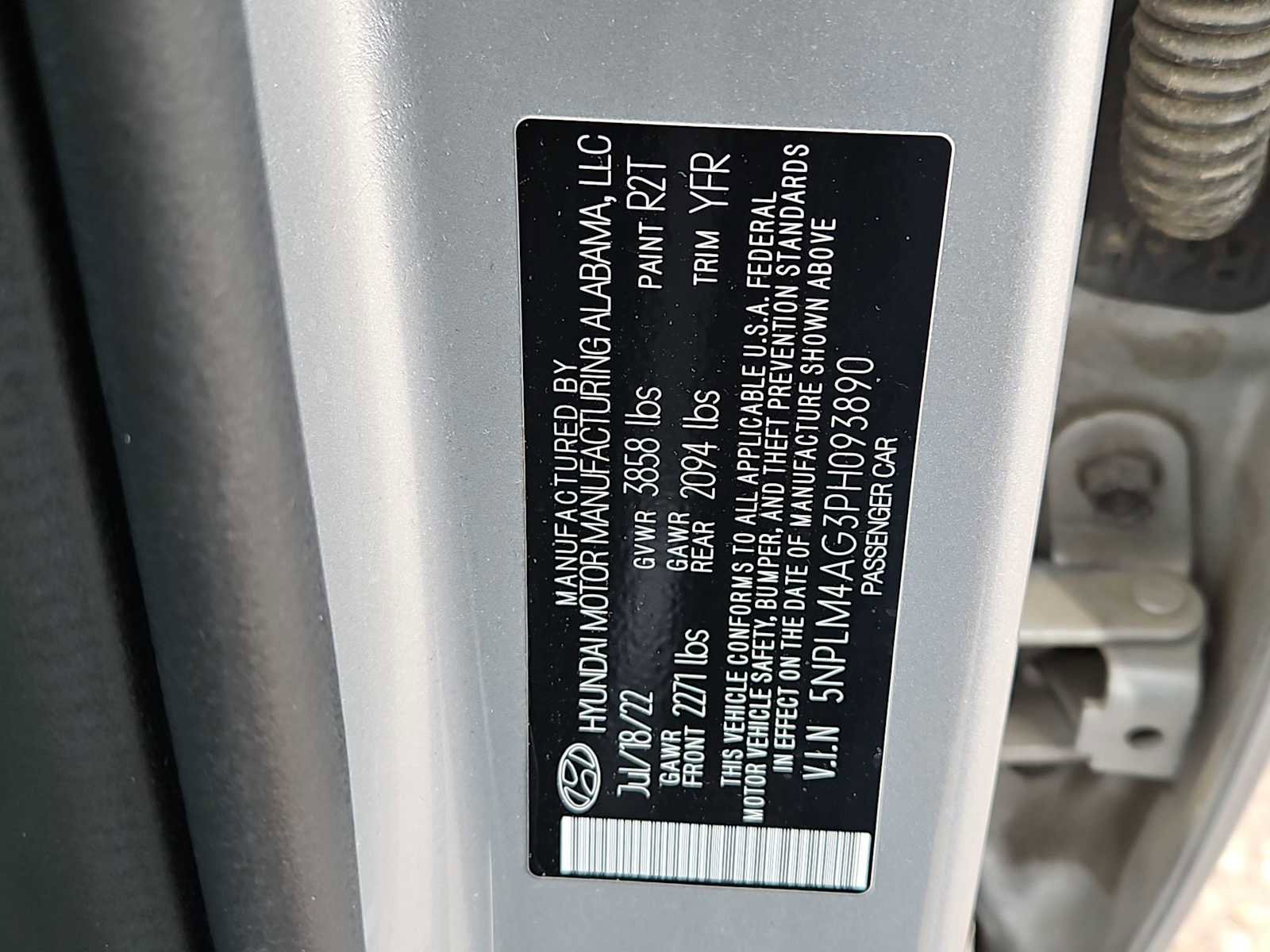 Certified 2023 Hyundai Elantra SEL w/ Preferred Accessory Package image 33