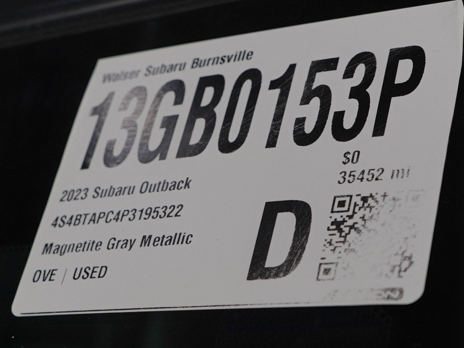 Used 2023 Subaru Outback Touring AWD/4WD image 31