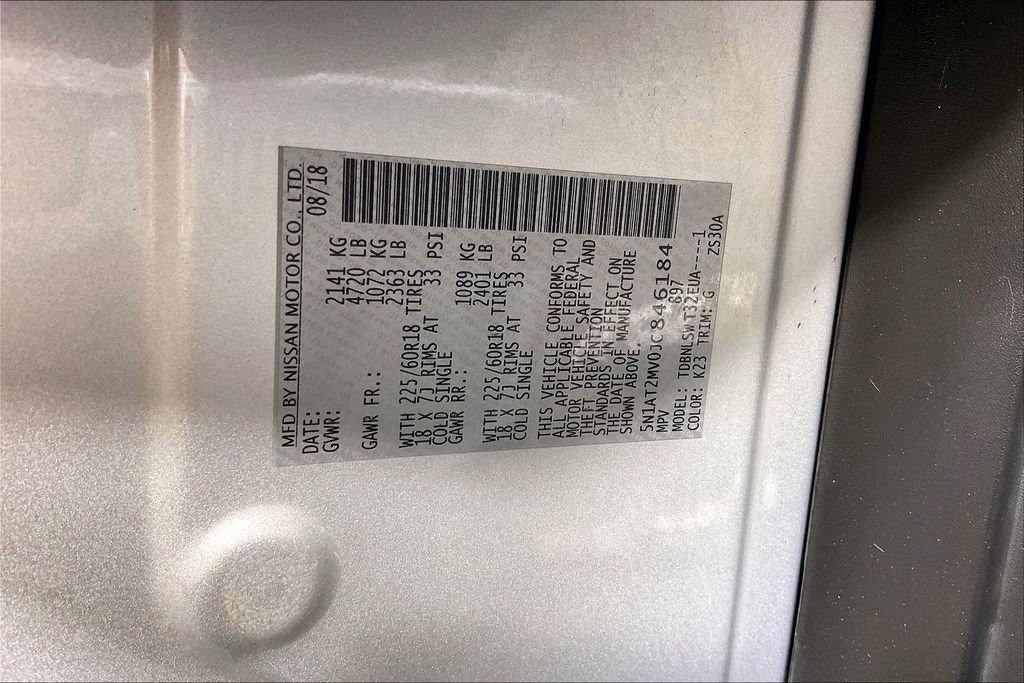 Used 2018 Nissan Rogue SL w/ Premium Package AWD/4WD image 44