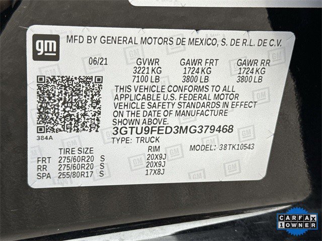 Used 2021 GMC Sierra 1500 Denali image 38