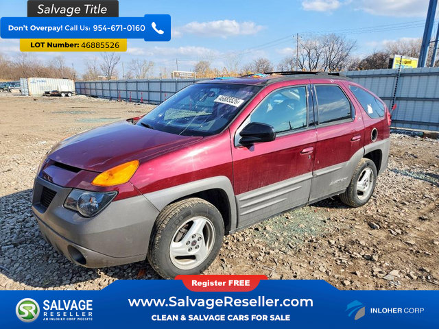 Used 2001 Pontiac Aztek GT w/ Opt Pkg 1