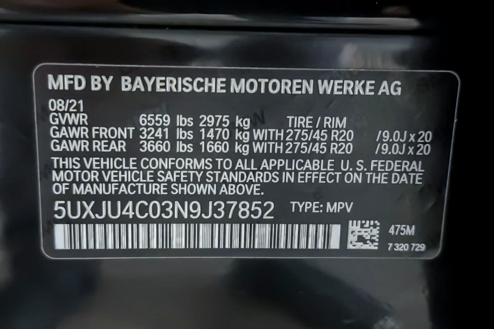 Used 2022 BMW X5 M50i w/ Executive Package AWD/4WD image 30