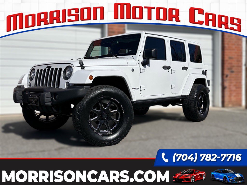 Used 2017 Jeep Wrangler Unlimited Sahara