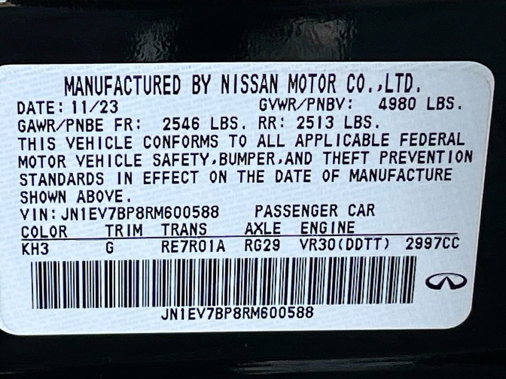 Used 2024 INFINITI Q50 Luxe w/ Cargo Package RWD image 33