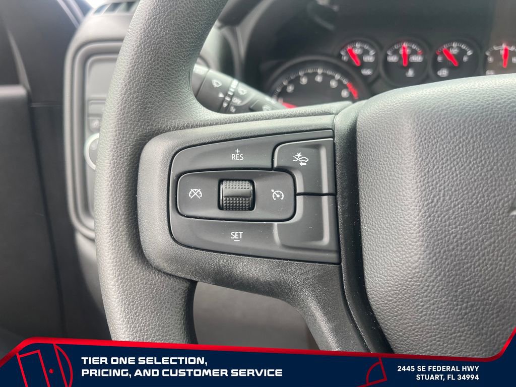 Used 2025 Chevrolet Silverado 1500 Custom w/ Turbomax Blackout Package RWD image 17
