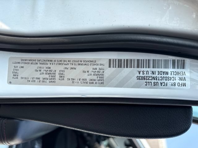 Used 2022 Dodge Durango R/T AWD/4WD image 17