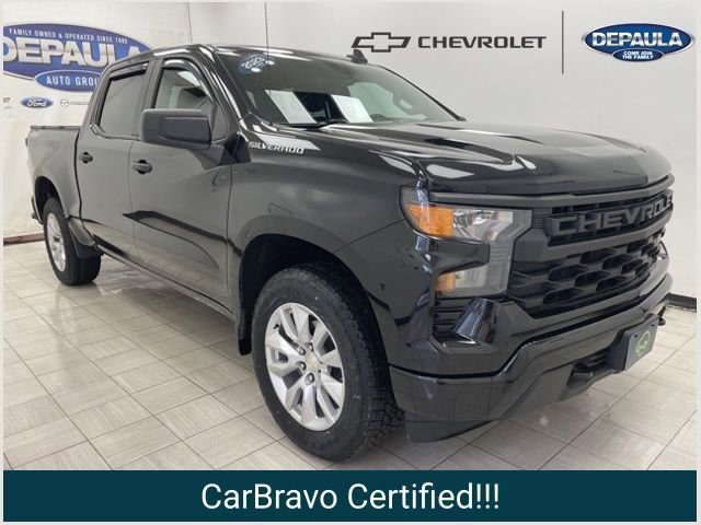 Certified 2023 Chevrolet Silverado 1500 Custom image 1