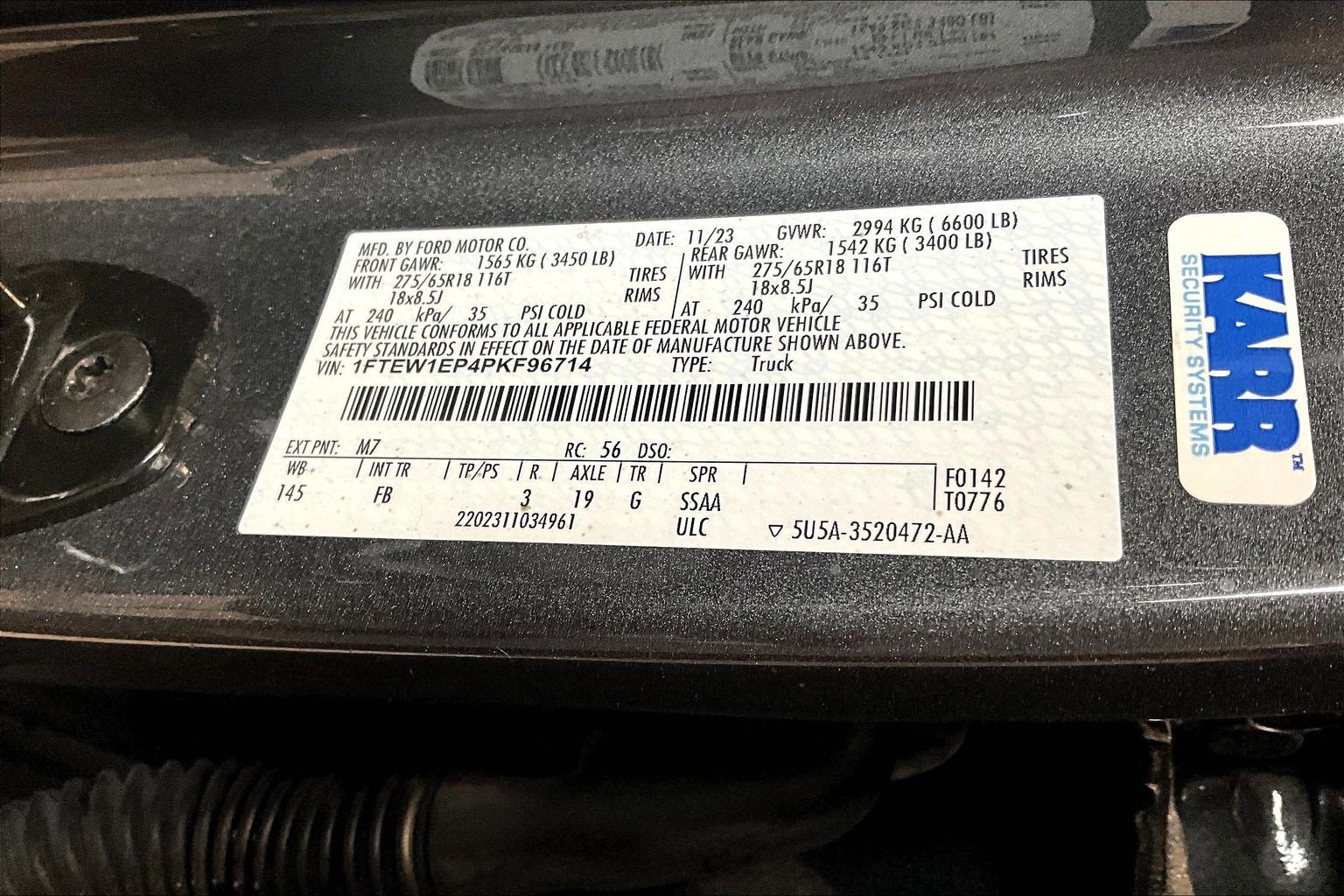 Used 2023 Ford F150 XLT w/ Equipment Group 302A High AWD/4WD image 21