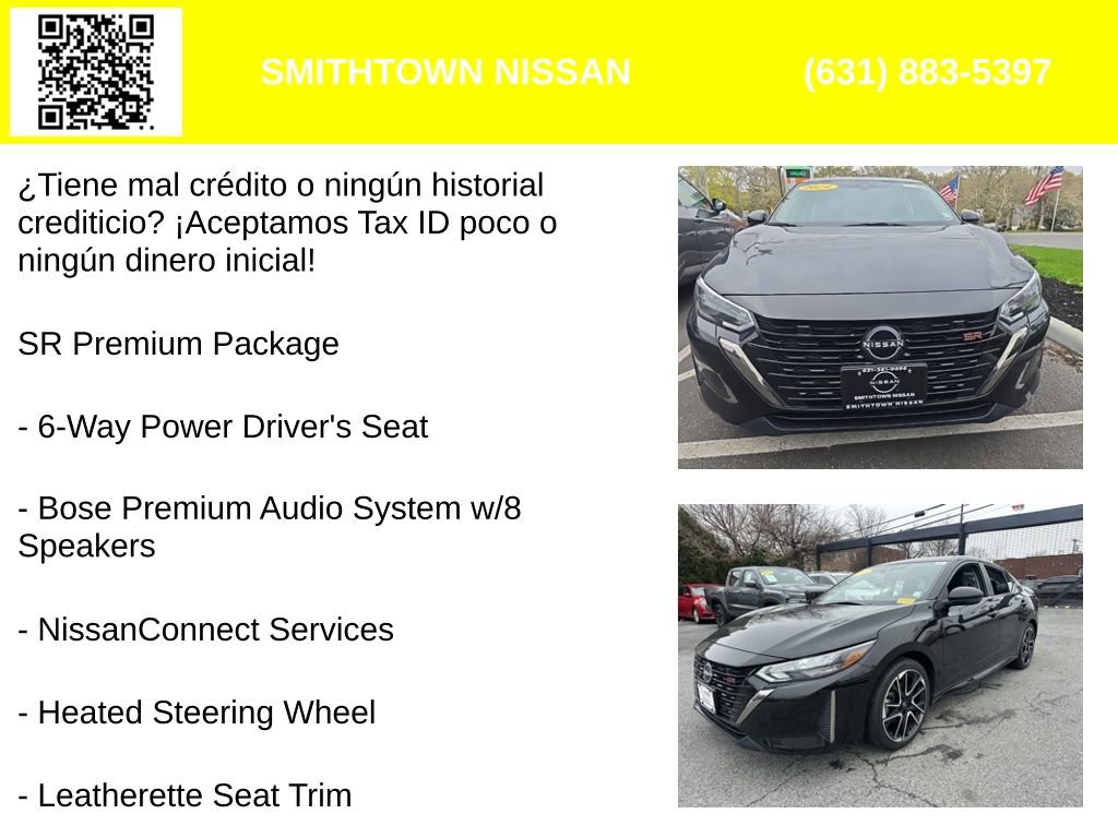 Used 2024 Nissan Sentra SR w/ SR Premium Package FWD image 4