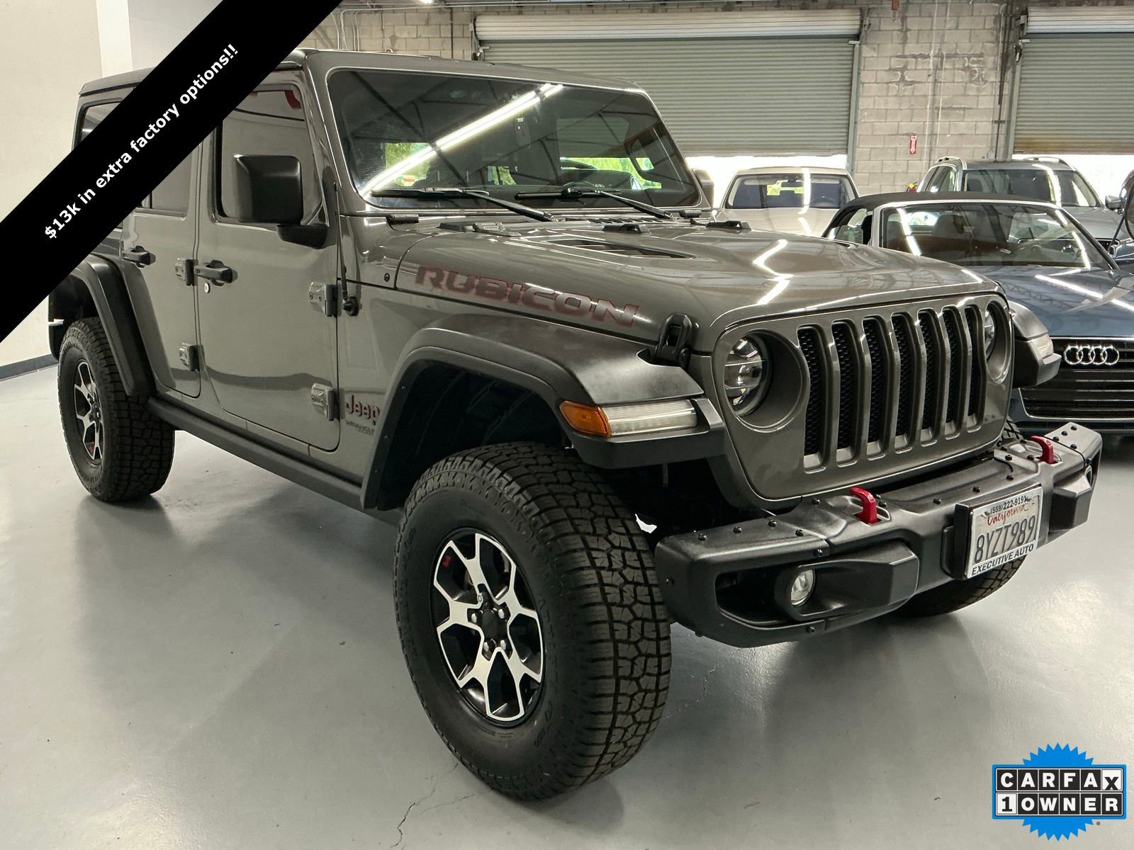 Used 2021 Jeep Wrangler Unlimited Rubicon w/ Steel Bumper Group image 3