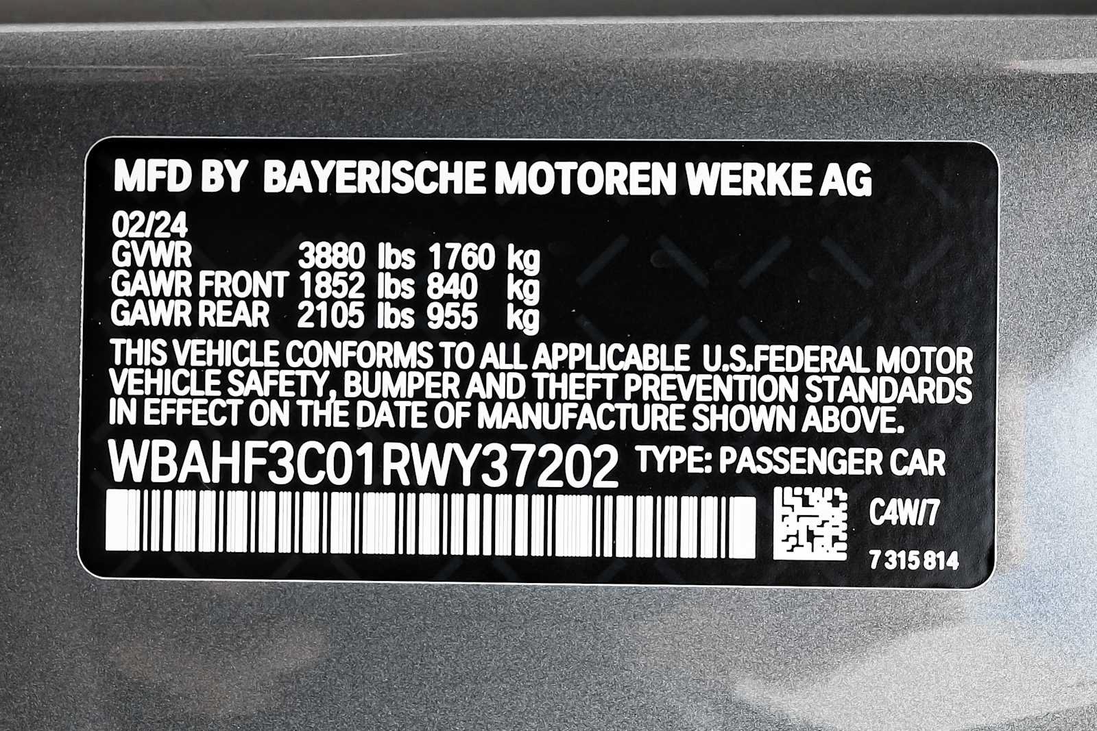 Used 2024 BMW Z4 sDrive30i w/ Convenience Package RWD image 57