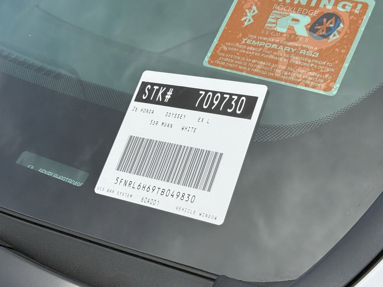 New 2026 Honda Odyssey EX-L image 23