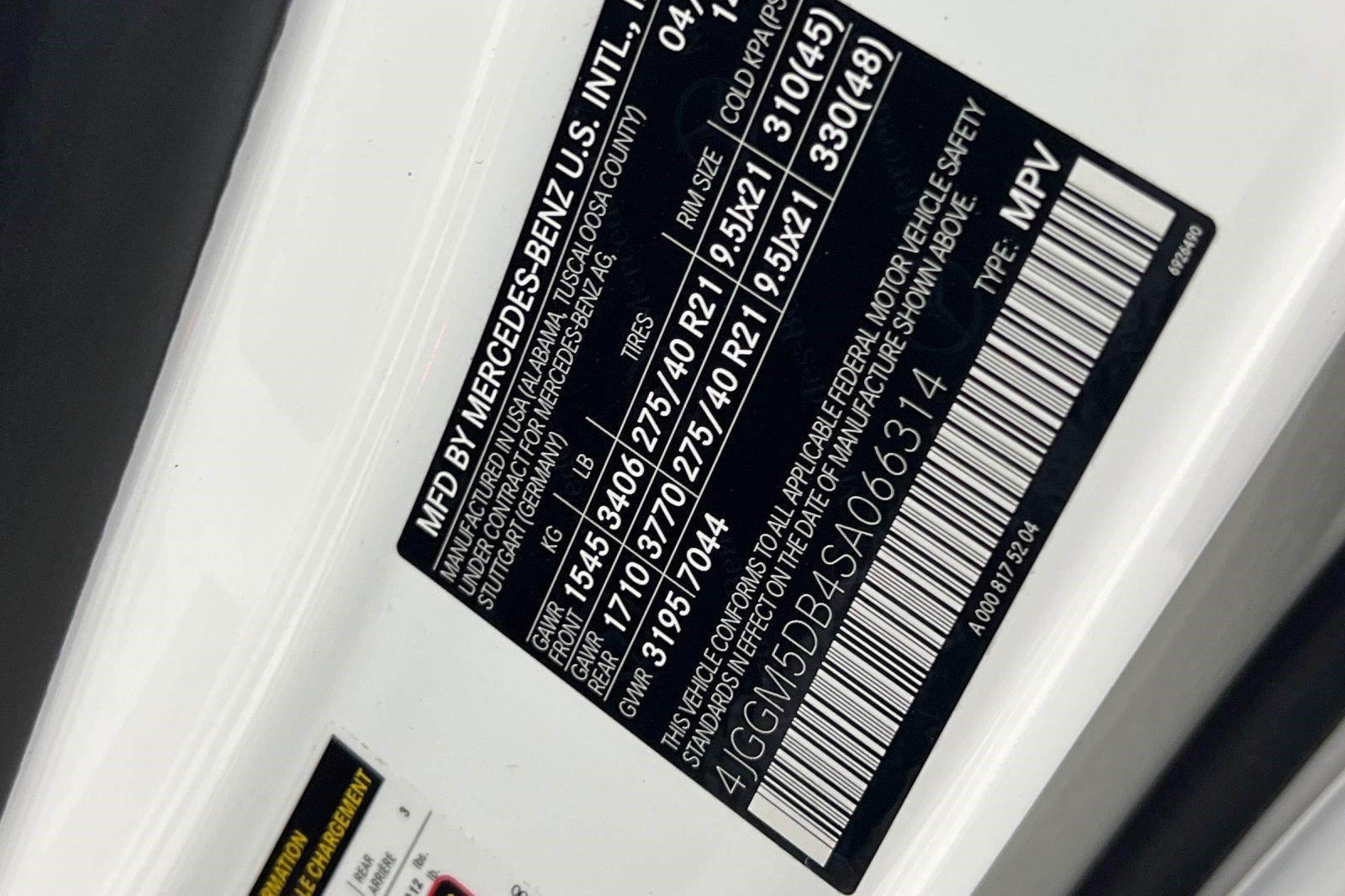 New 2025 Mercedes-Benz EQE AMG 4MATIC SUV image 20