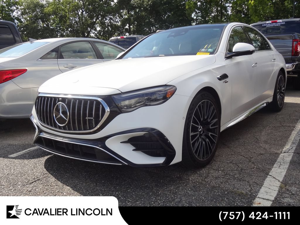 Used 2026 Mercedes-Benz E 53 AMG e 4MATIC Sedan image 3