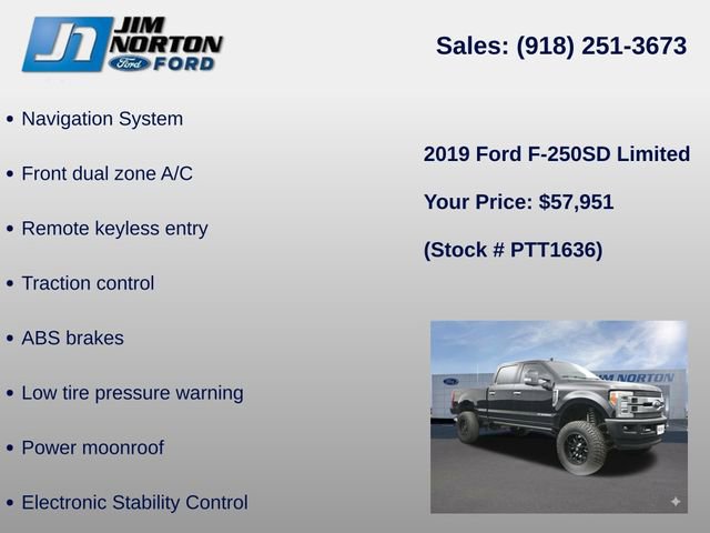 Used 2019 Ford F250 Limited AWD/4WD image 8