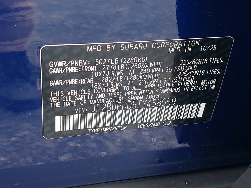 New 2026 Subaru Outback Limited AWD/4WD image 32