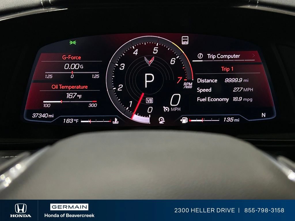 Used 2021 Chevrolet Corvette Stingray Coupe w/ Z51 Performance Package RWD image 20