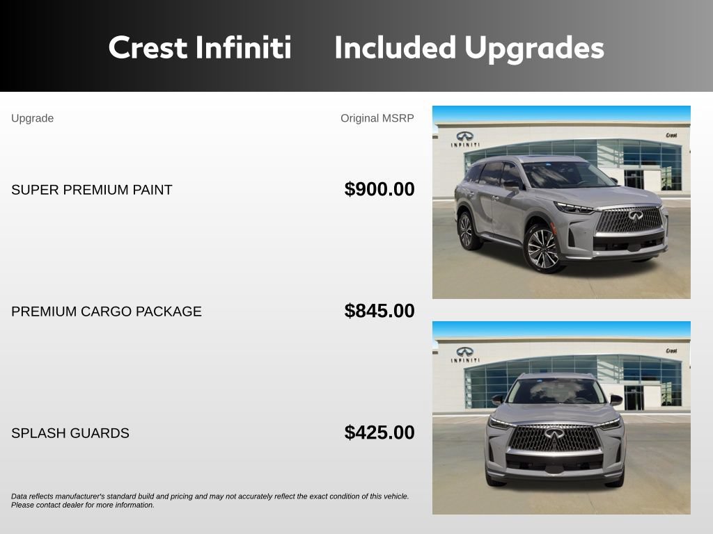 Certified 2026 INFINITI QX80 Autograph w/ Premium Cargo Package AWD/4WD image 5