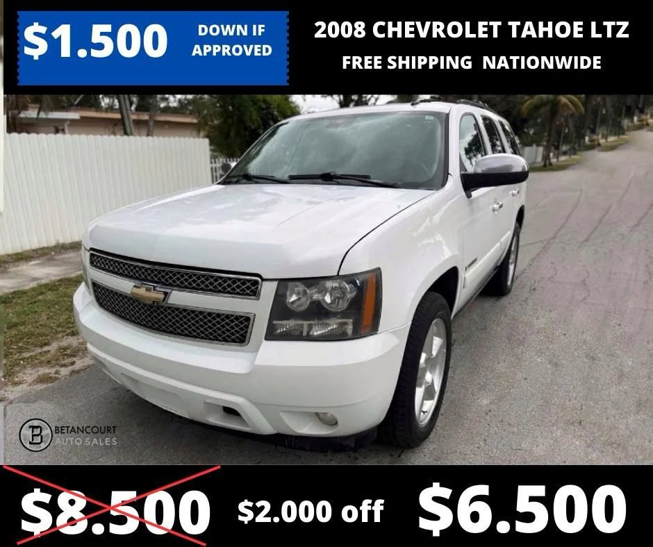 Used 2008 Chevrolet Tahoe LTZ w/ LTZ Preferred Equipment Group image 1