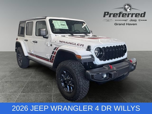 New 2026 Jeep Wrangler Unlimited Sport w/ Dual Top Group