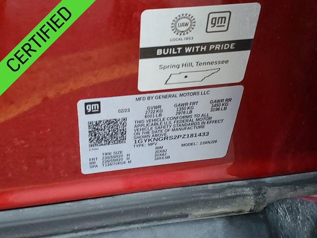 Certified 2023 Cadillac XT5 Sportv w/ Technology Package image 36