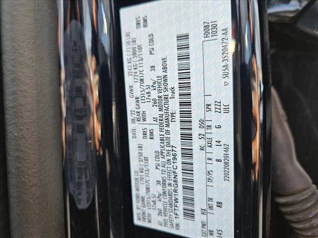 Used 2022 Ford F150 Raptor w/ Equipment Group 801A High image 23