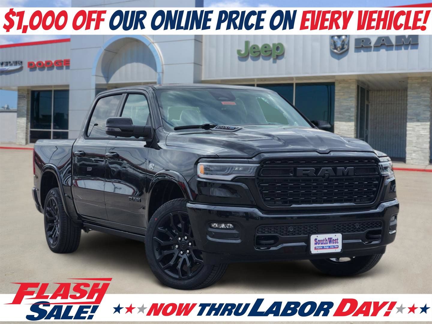 New 2026 RAM 1500 Limited w/ Night Edition