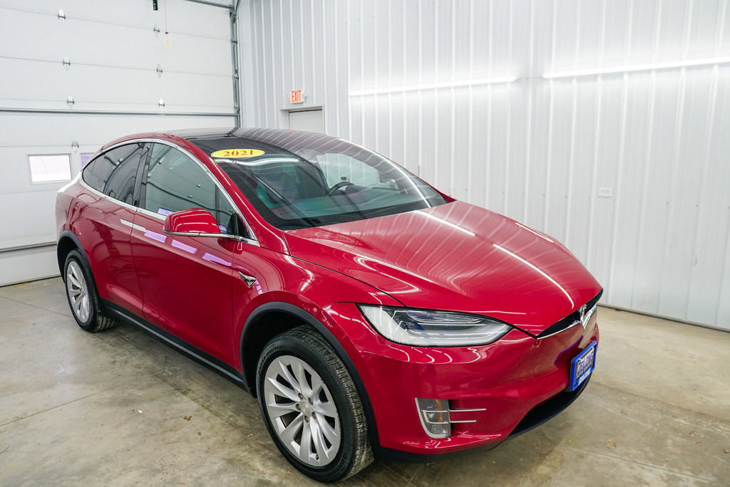 Used 2021 Tesla Model X Long Range AWD/4WD image 1
