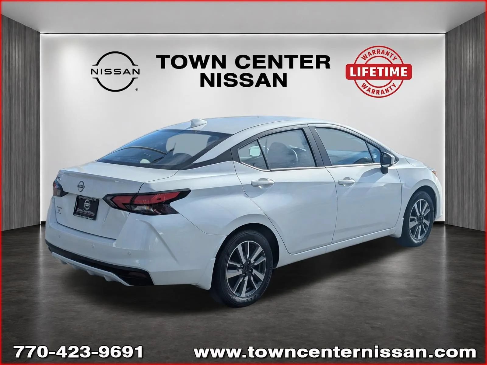New 2025 Nissan Versa SV w/ Trunk Package FWD image 8