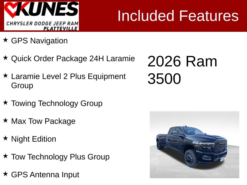 New 2026 RAM 3500 Laramie image 2