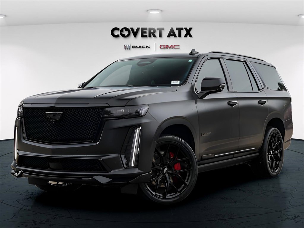 Used 2023 Cadillac Escalade V w/ LPO, ONYX Package image 2