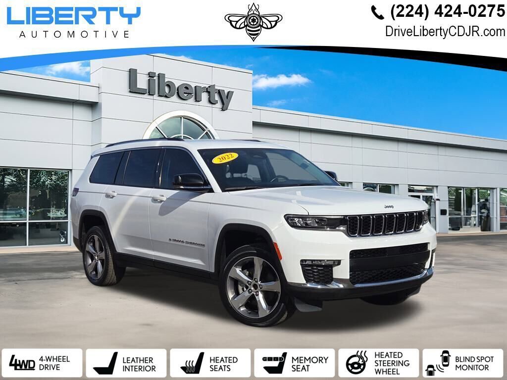 Certified 2022 Jeep Grand Cherokee L Limited AWD/4WD image 1