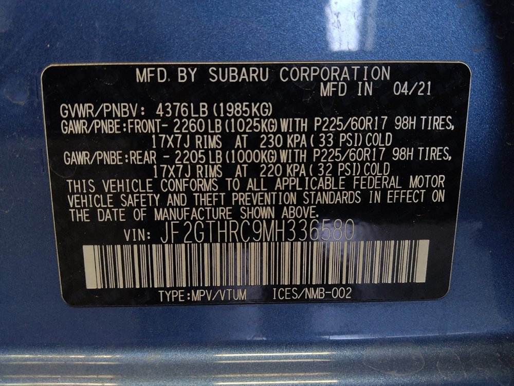 Used 2021 Subaru Crosstrek 2.5i Sport image 33