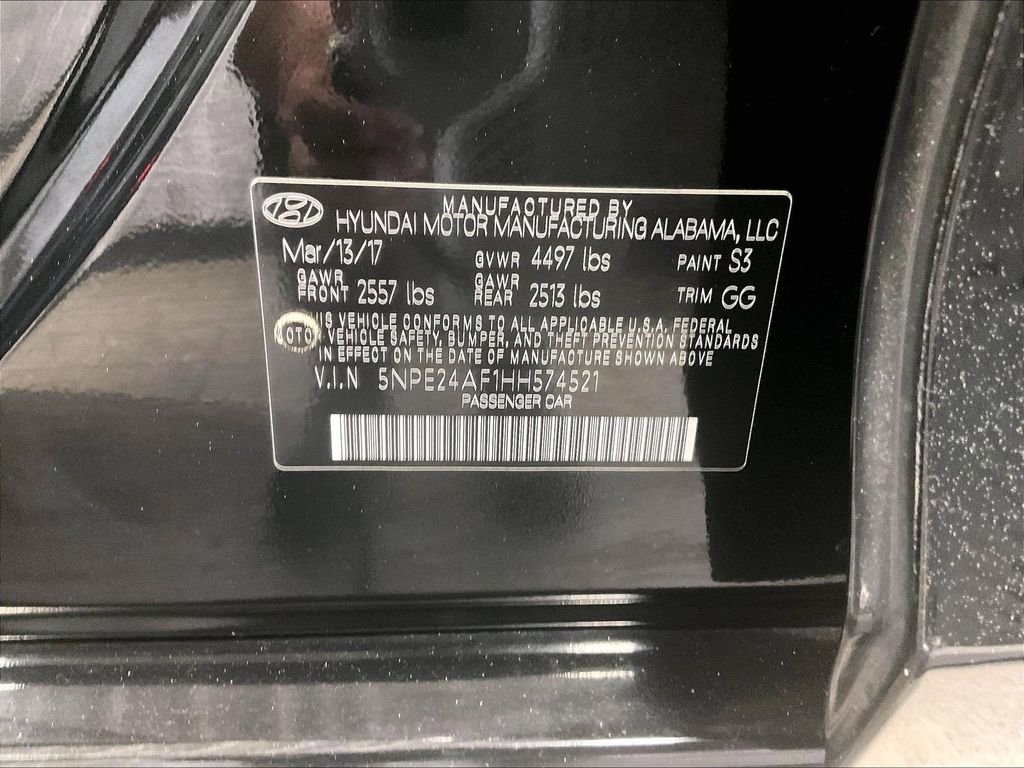 Used 2017 Hyundai Sonata SE FWD image 35