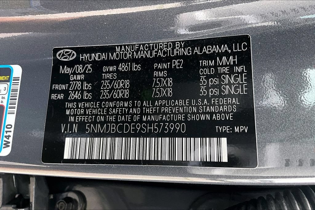 Used 2025 Hyundai Tucson SEL AWD/4WD image 44