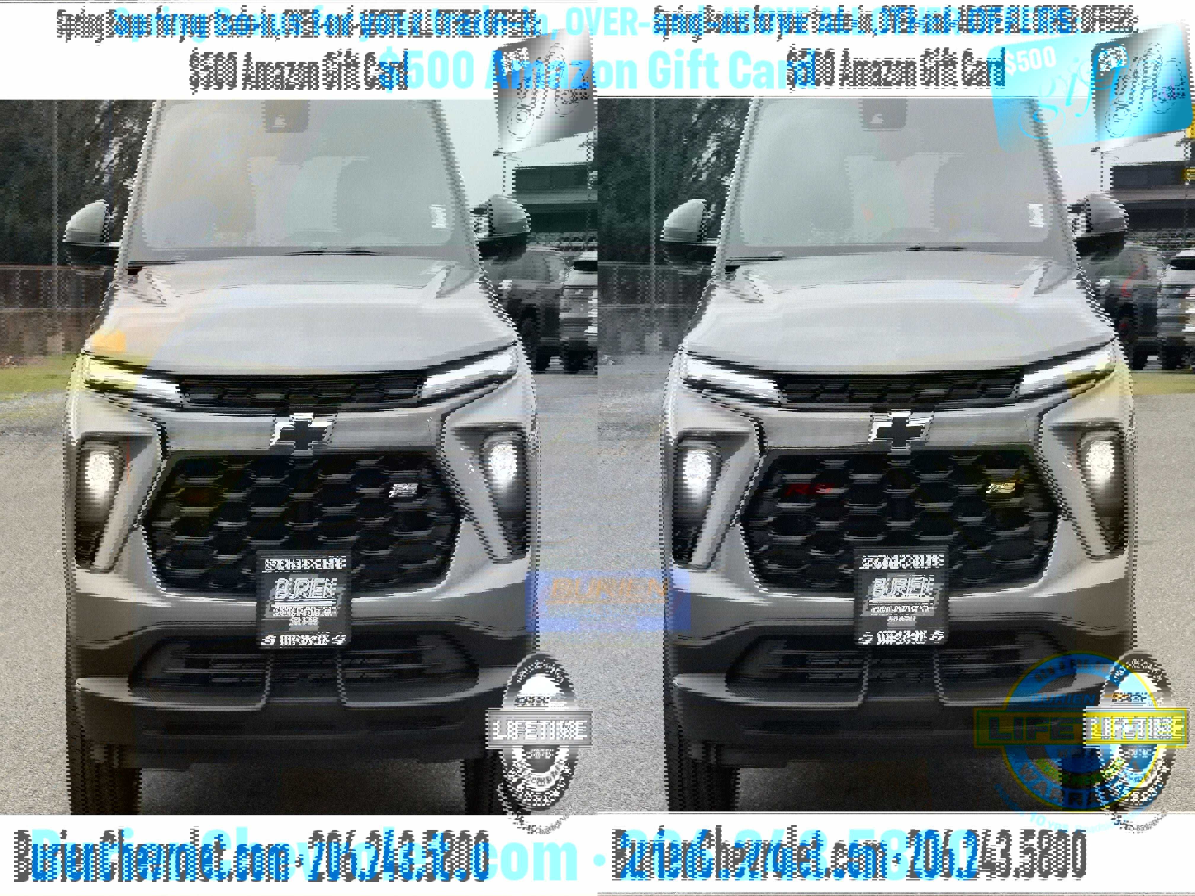 Used 2024 Chevrolet TrailBlazer RS w/ Driver Confidence Package image 8