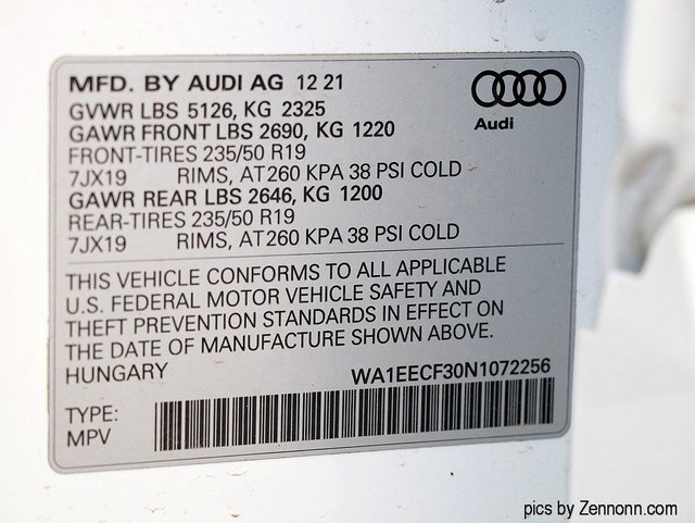 Used 2022 Audi Q3 2.0T Premium Plus w/ Premium Plus Package image 34